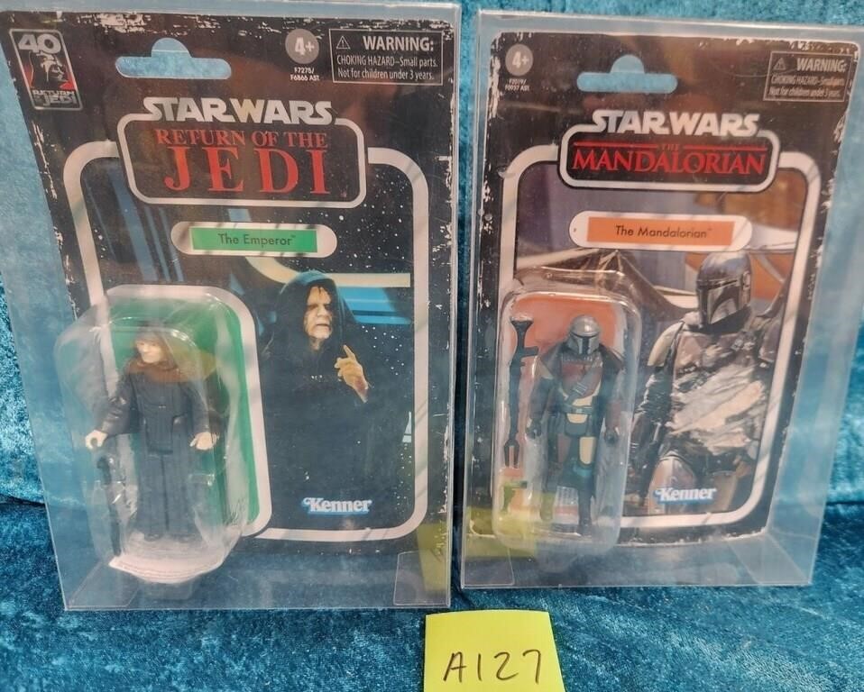 11 - LOT OF 2 STAR WARS ACTION FIGURES (A127)