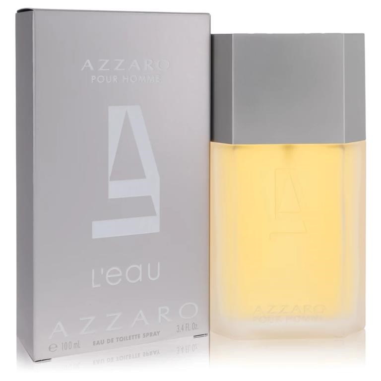 Azzaro L'eau Men's 3.4 Oz Eau De Toilette Spray