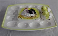 Deviled egg tray 11 X 9" centre dish