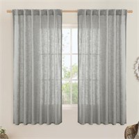 52W X 63L Grey Pack Of 2 CURTAIN RET $30