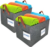 2 Pack Fabric Storage Baskets