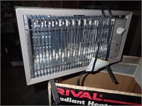 Rival Radiant Heater In Original Box