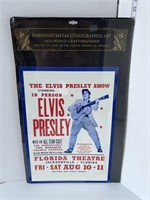 Metal sign- Elvis Presley