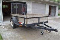 Trailer 5'x8' with ramps