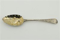 1797 Richard Crossley Engraved & Repoussed Spoon