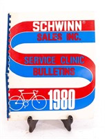 1980 SCHWINN SALES SERVICE CLINIC CATALOG BOOK
