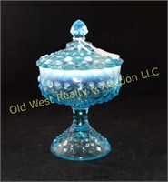 Fenton Hobnail Dish