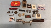 Civil War Bullet, 1944 Chauffeur Badge,Military