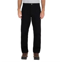 BC Clothing Men's 30x34 Canvas Pant, Black 30x34