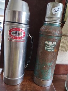 Vintage Stanley & Uno-Vac Thermoses