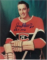 Vintage 8 x 10 Photo - JEAN BELIVEAU HOF 1972