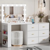 Everly Quinn Makeup Vanity $739 *missing part