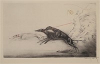 Louis Icart Aquatint Speed II