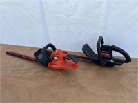 Craftsman and Black and Decker Hedge Trimmers