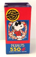 Snoopy Peanuts Unopened 550 Piece 20"x20" Puzzle