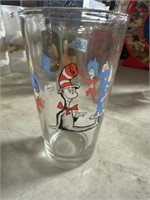 Dr.Suess vintage glass cup