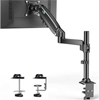 Gas Spring Single Arm Monitor Desk Mount