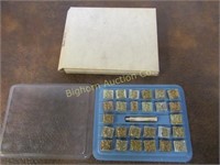 Alphabet Letter Stamp Set: 26 Letters & Handle