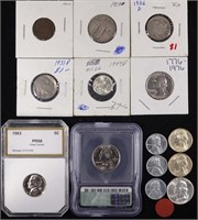 Eclectic U.S. Coin Lot (14)