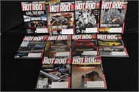 10 Issues of Hot Rod Magazines 2017 In like new co