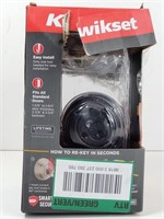 NEW Kwikset Security Lock Set (Black)