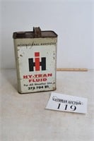 Vintage IH Hy-Tran Oil Jug