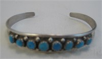 NA Turquoise SS Bracelet - Tested