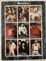 Queen - Freddie Mercury -Tajikistan Commemorative