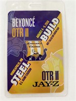 Beyoncé & Jay-Z On the Run II Tour Guest Pass