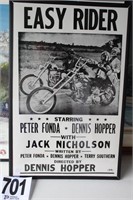 Framed Easy Rider Poster - 14 1/2" x 22 1/2"
