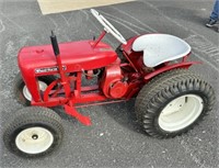 Early Wheelhorse Garden Tractor, w/ deck