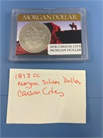 1878 CC CARSON CITY MORGAN SILVER DOLLAR