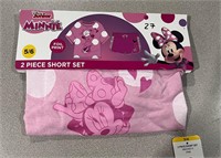 Minnie Mouse 5/6 Girl's 2pc Short Set