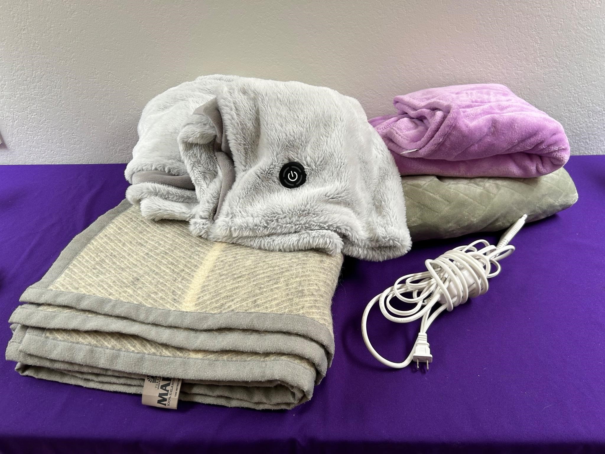 Electric Blankets + Martex 100% Wool Blanket