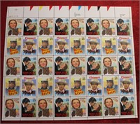 USA 1990 SHEET CLASSIC FILMS STAMPS