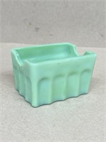 Jadeite sugar caddy