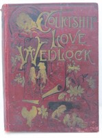 1888 "Courtship, Love & Wedlock" Illustrated Book