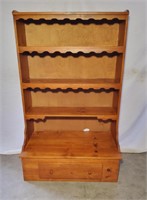 Maple Two Piece Hutch Top