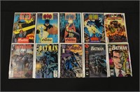 (10) BATMAN COMIC BOOKS Grant Morrison