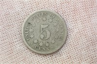 1867 Shield Nickel