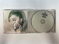 Autograph COA Ariana Grande CD