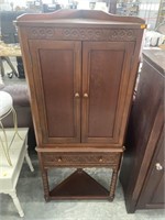 Corner cabinet 61” h