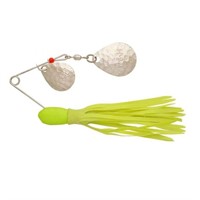 H&h Double Spinner Chartreuse 3/8oz Lure 6pc