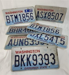 Washington State license plates