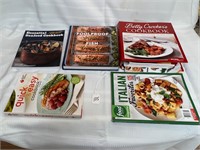 Assorted cookbooks