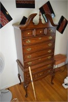 Queen Anne Highboy Chest of Drawers