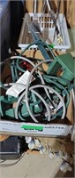 BOX LOT OF ELECTRICAL CORDS