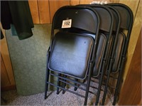 Card table w/ 4 folding chairs