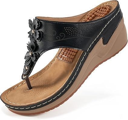 Women Summer Wedge Sandal Shoes