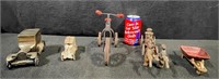 Cast Iron & Metal Toy - Lot